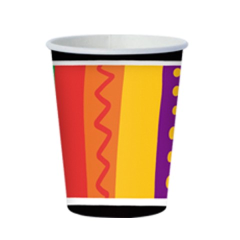 Vaso 9Oz  Fiesta  Mexicana  10 Pza.