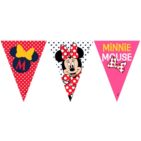 Banderines Minnie 3 19X27Cm