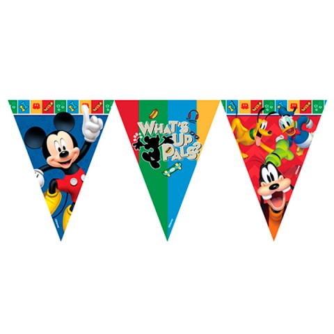 Banderines Mickey  Fun  House 19X27Cm