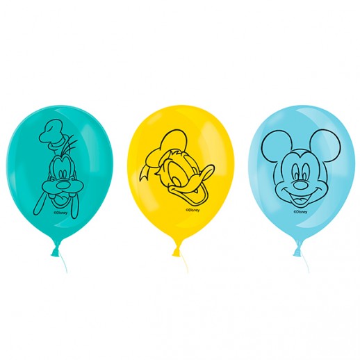 Globos  Mickey  Baby 15 Pcs