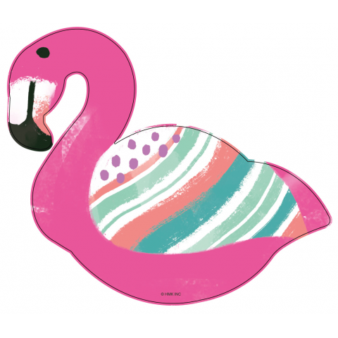 Plato  9"  Flamingo  6 Pza.