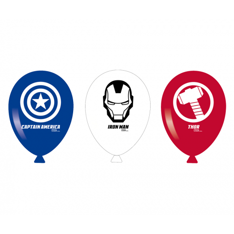 Globos  Avengers   15 Pza.