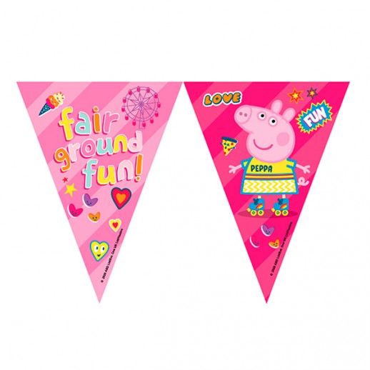 Banderines Peppa Pig 19X27Cm