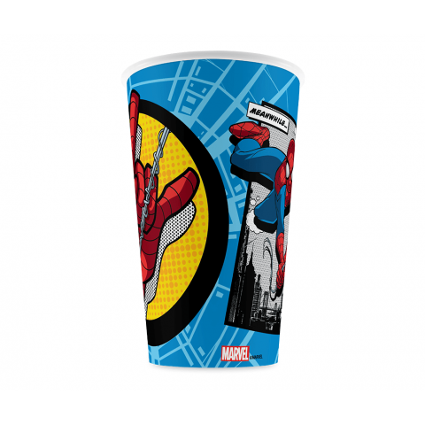 Vaso 9 Oz  Spiderman  6 Pza.