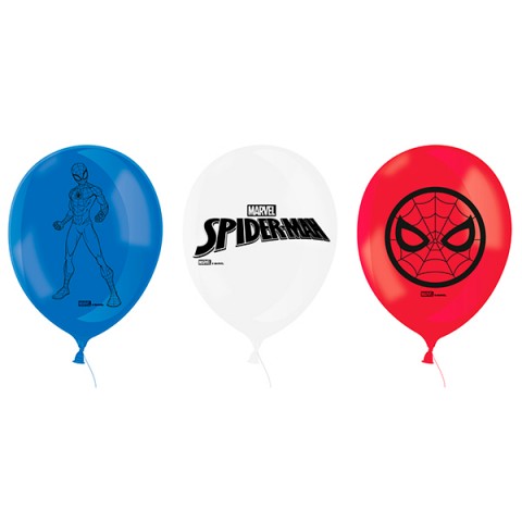 Letrero Móvil Feliz Cumpleaños Spiderman 2 1.75Mx14Cm