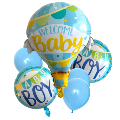 Set Globo "Welcome Baby Boy"