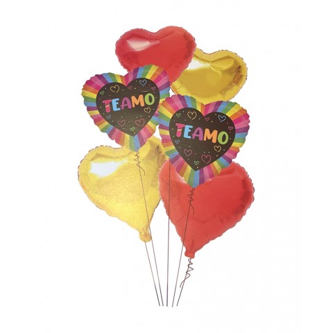 Set Globo "Te Amo" Arcoris 18"