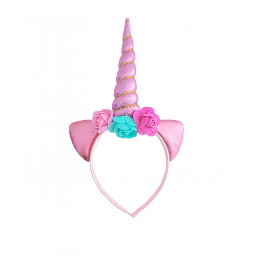 Diadema  Unicornio  Rosas