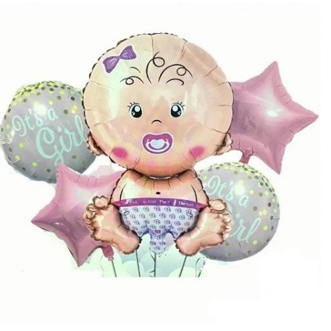Set Globo "It's a Girl"