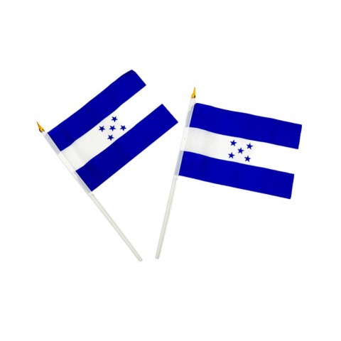 Bandera Con Ventosa "Honduras" 14 X 21