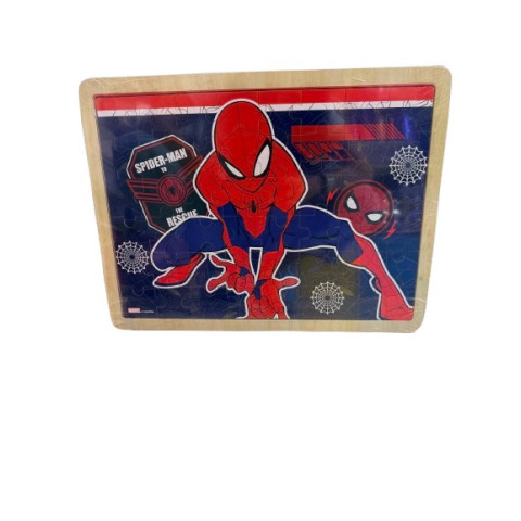 Rompecabeza De Madera Spiderman 