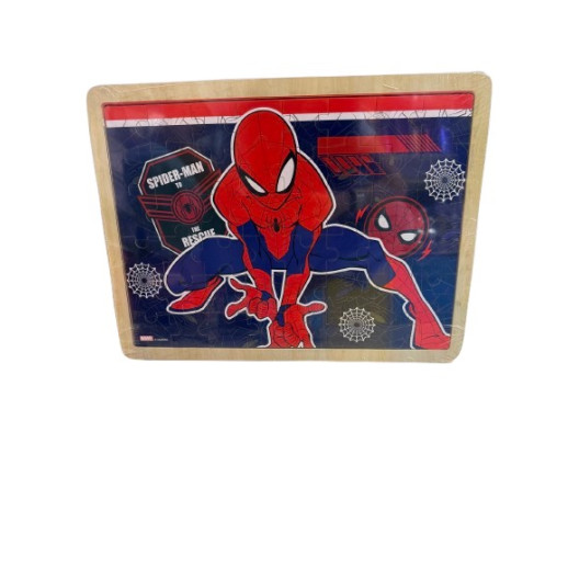 Rompecabeza De Madera Spiderman 