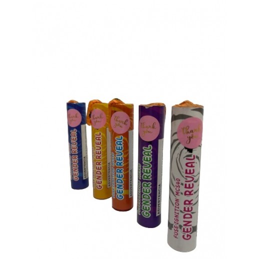 Tubos De Humo De Color 12.5 X 2.5 Cm