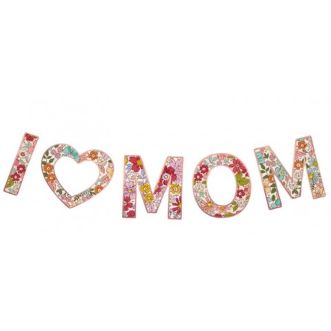 Banner " I Love Mom"