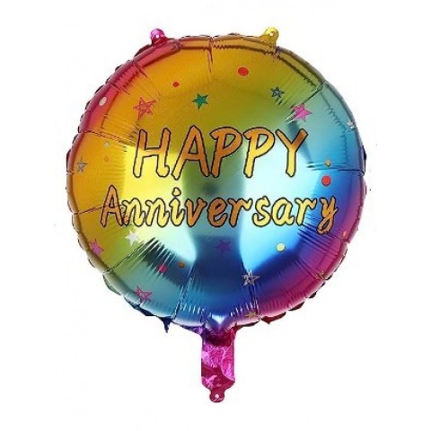 Globos Happy Anniversary Multicolor