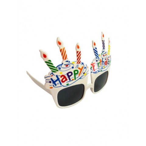 Lentes Plásticos "Happy Birthday"