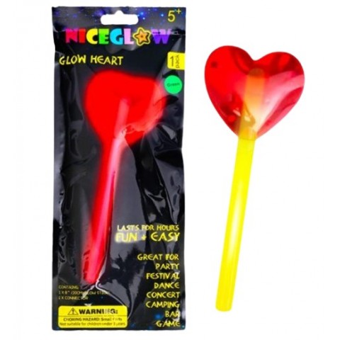 Varita Neón Corazón 1Pza