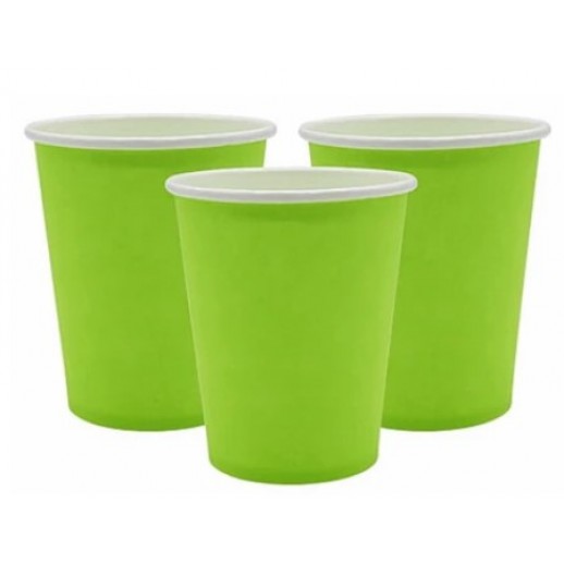 Vaso 9 Oz Verde 8Pza