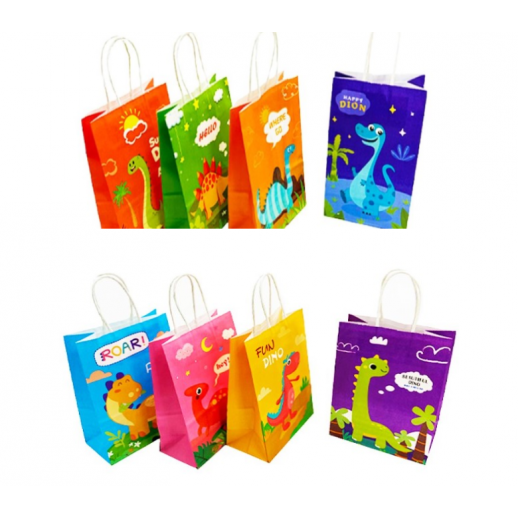 Bolsitas Craft Dinosaurio Bebe 21X15Cm 