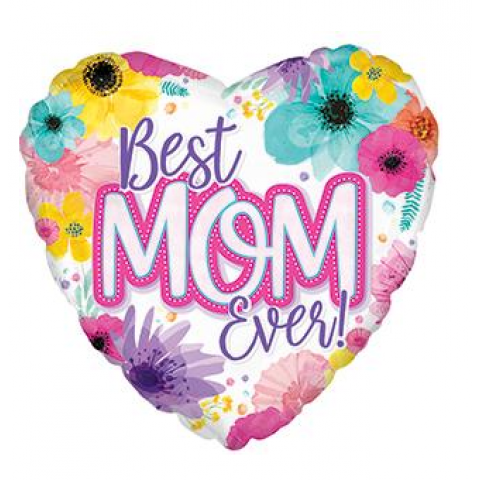 Globo Foil "Best Mom Ever" #18