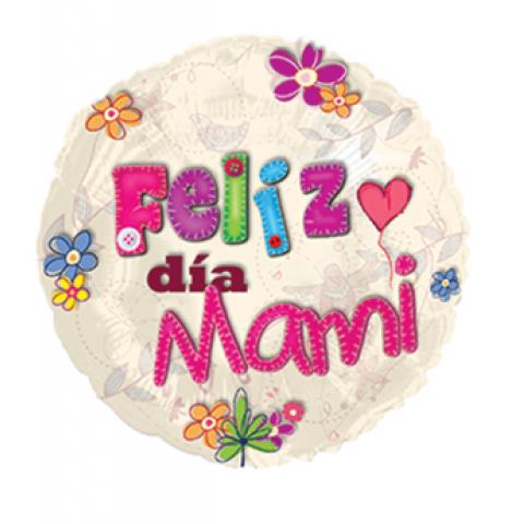 Globo Foil "Feliz Dia Mamá" #18