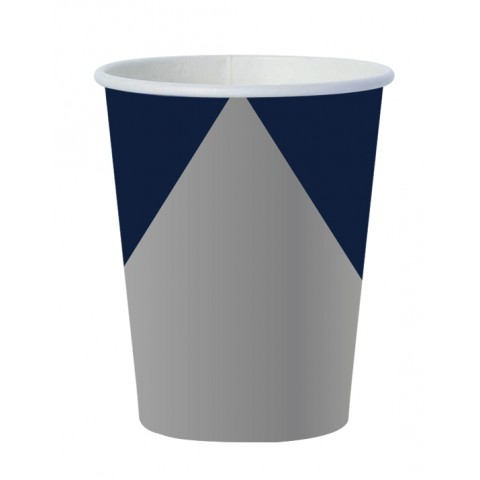 Vasos 9 Oz  Luxury Azul 8 Pza