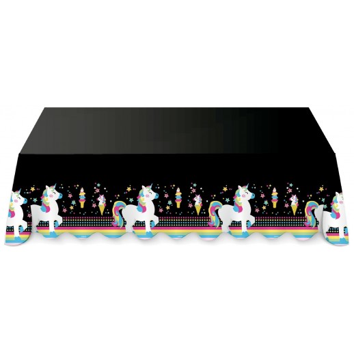 Mantel Unicornio Arcoiris  106 X 260 Cm