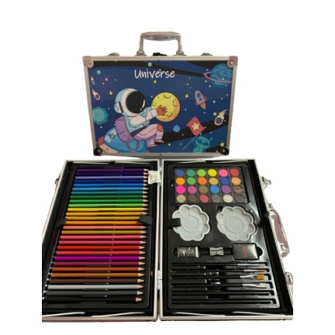 Cajas Metálicas De Diseño Con Acuarelas