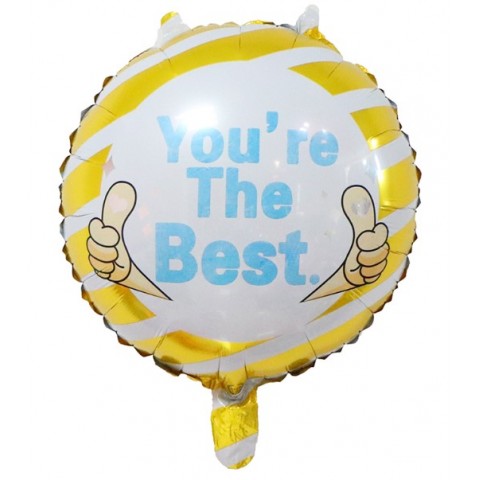 Globo Foil "You Are The Best"