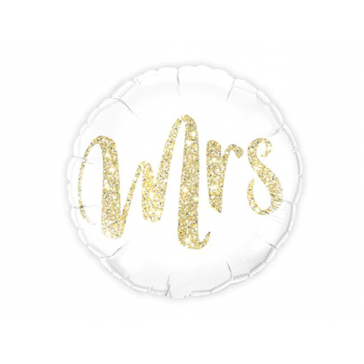 Globo Foil "Mrs"  3 Pza