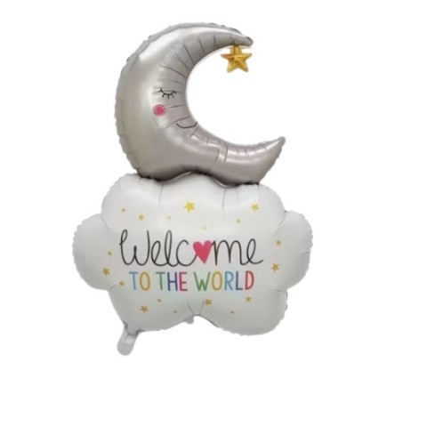 Globo Foil "Welcome To The World"