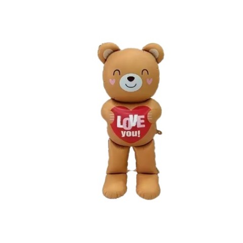 Globo Foil Oso "I Love You" De 1 Metro Y Medio