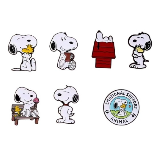 Pines Diseño Snoopy