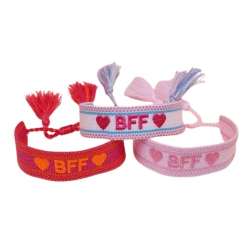 Pulsera Bff Bordada