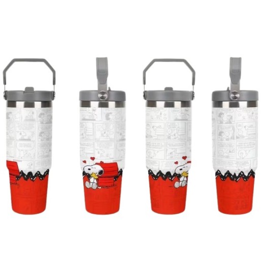 Termo Snoopy Acero Inoxidable 30 Oz
