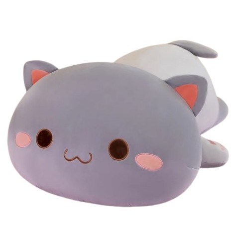 Peluche Gatito Gris 50Cm