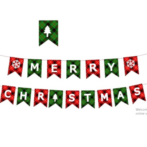 Banner Merry Christmas