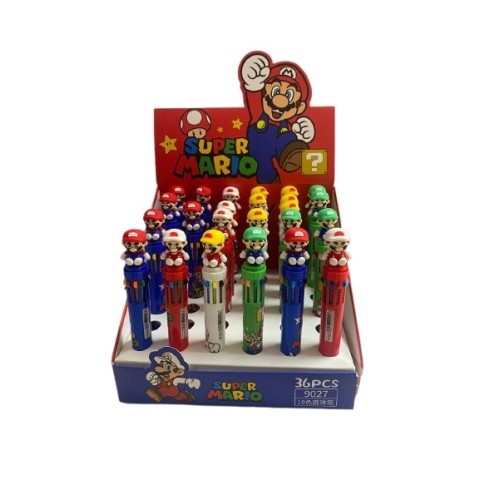 Lapicero Multicolor Mario Bros