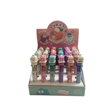 Lapicero Sanrio Multicolor Cuadrado