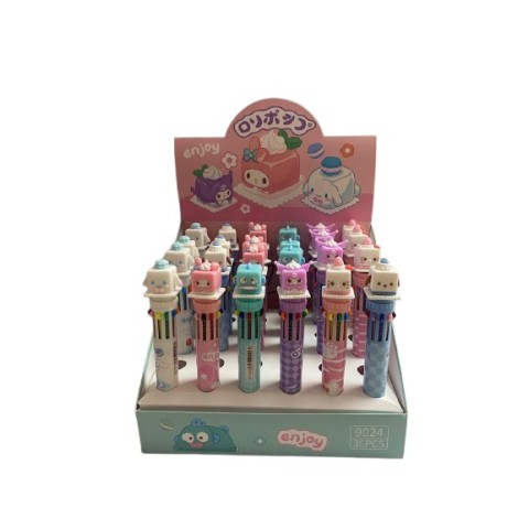 Lapicero Sanrio Multicolor Cuadrado