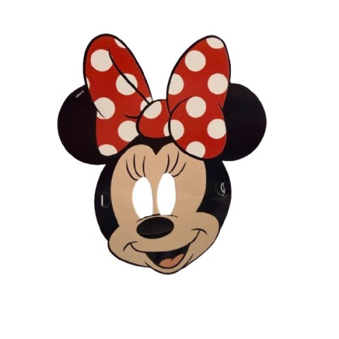 Máscaras De Cartón De Minnie