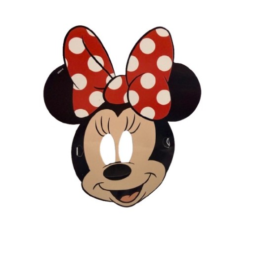 Máscaras De Cartón De Minnie